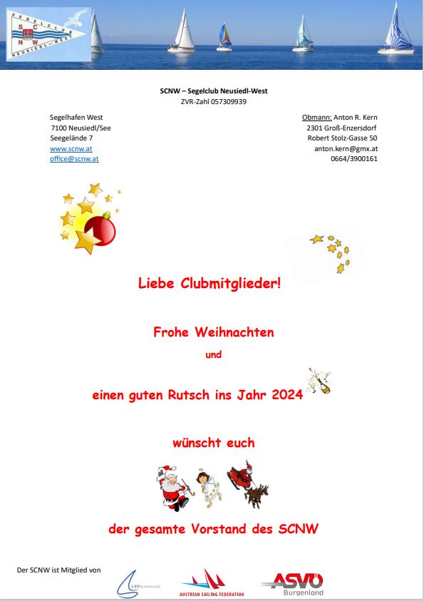 Weihnachtsglückwünsche 2023